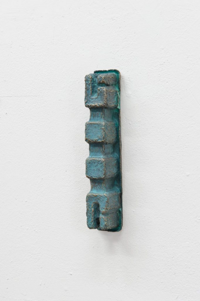 «Afrikanisch», Bronze, H: 30 cm, B: 7 cm
